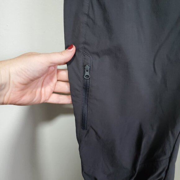 HELLY HANSEN Crewline Capris Pants Hiking Quick Dry Gorpcore Grey Women 28 x 16" - Picture 3 of 13